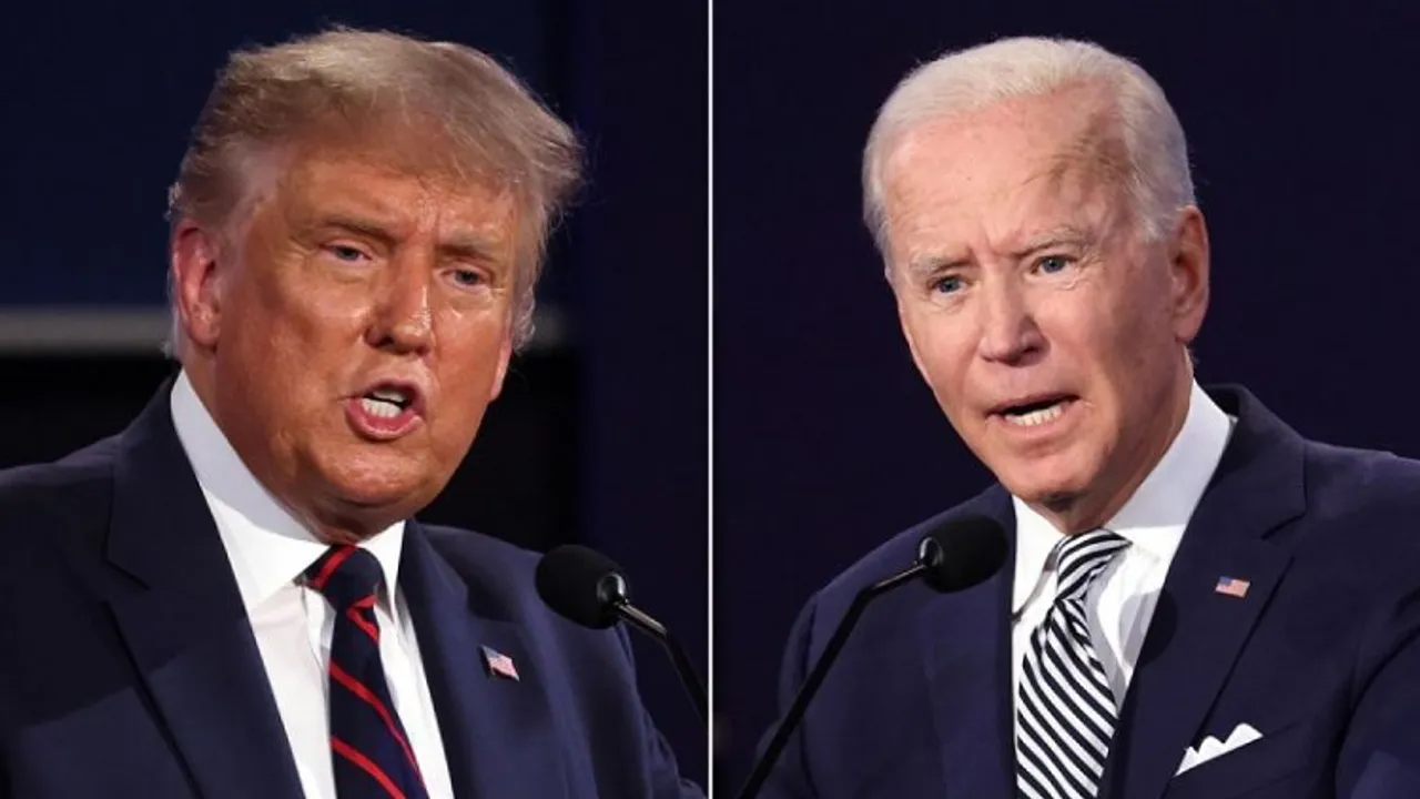 Donald Trump (Left); Joe Biden (Right)