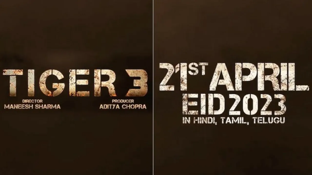 Salman Khan's Tiger 3 to release on April 21, 2023