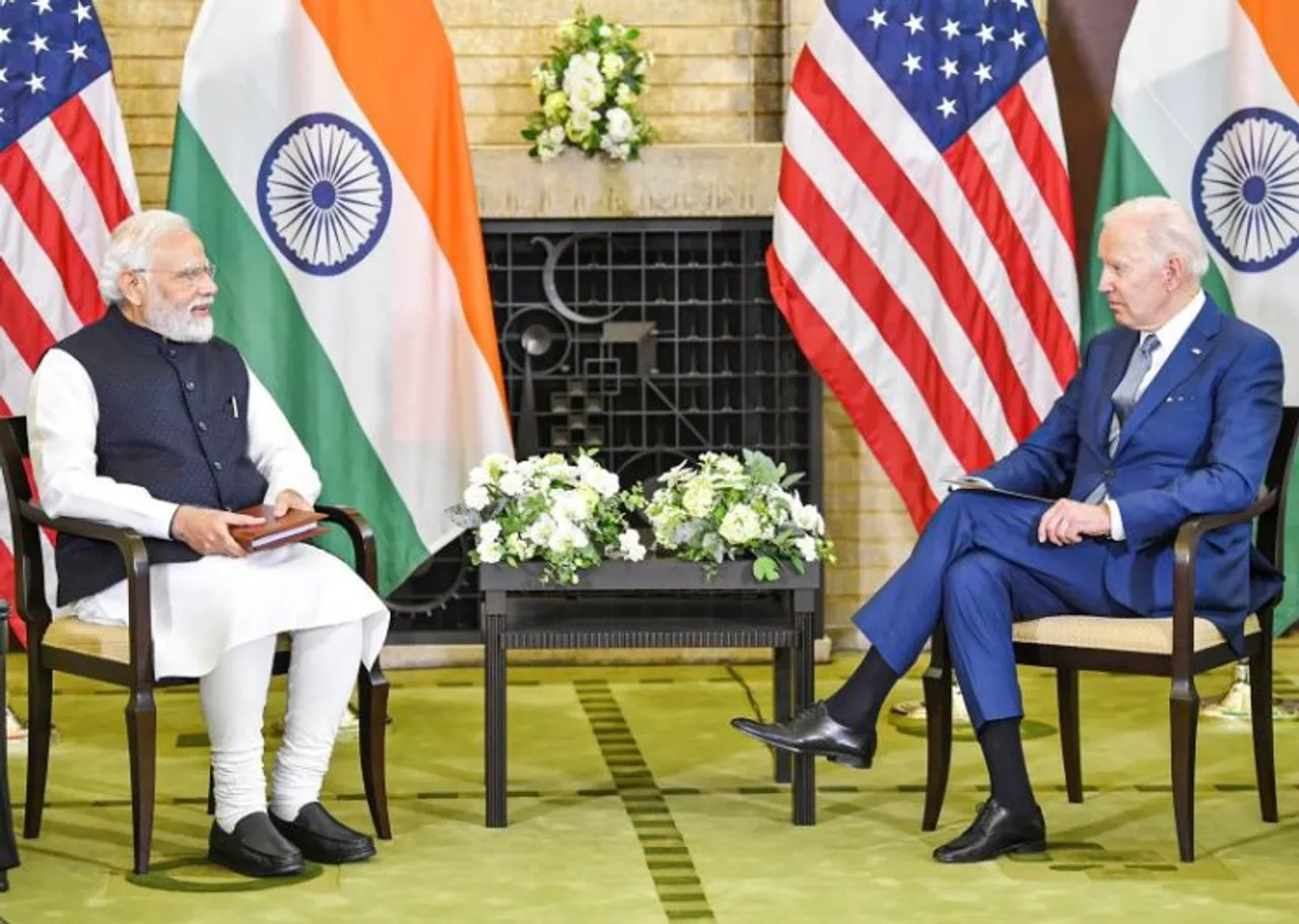 PM Modi with US President Joe Biden (File photo)