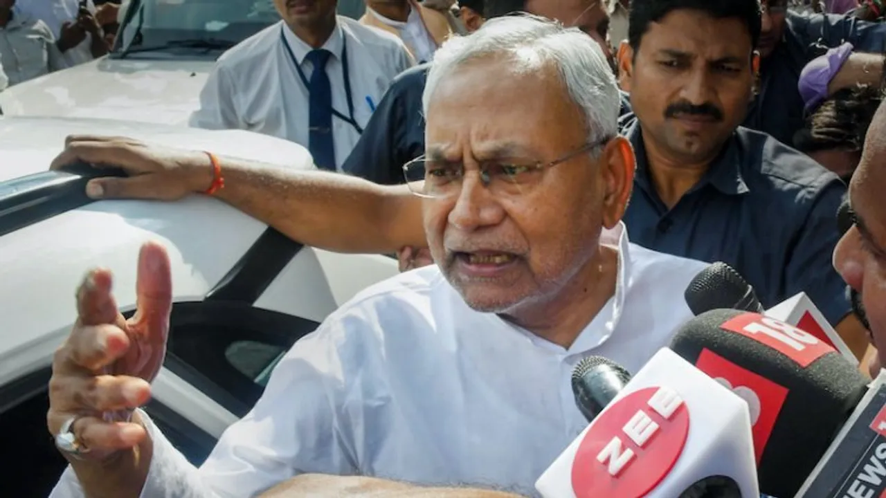 Nitish Kumar resigns as chief minister of NDA govt in Bihar