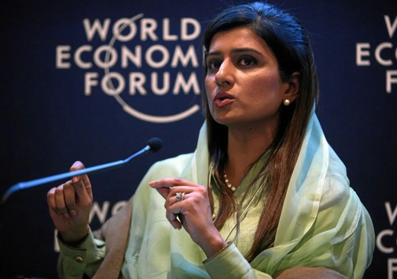 Pakistan minister Hina Rabbani Khar at World Economic Forum (File photo)