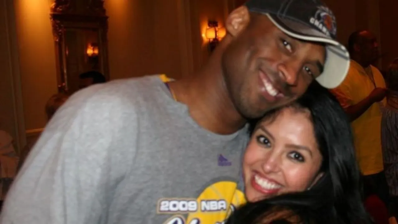 Kobe Bryant with his wife Vanessa Bryant (File photo)