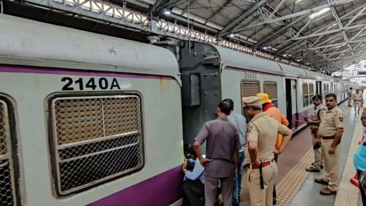 The incident took place on platform no. 1 of the CSMT