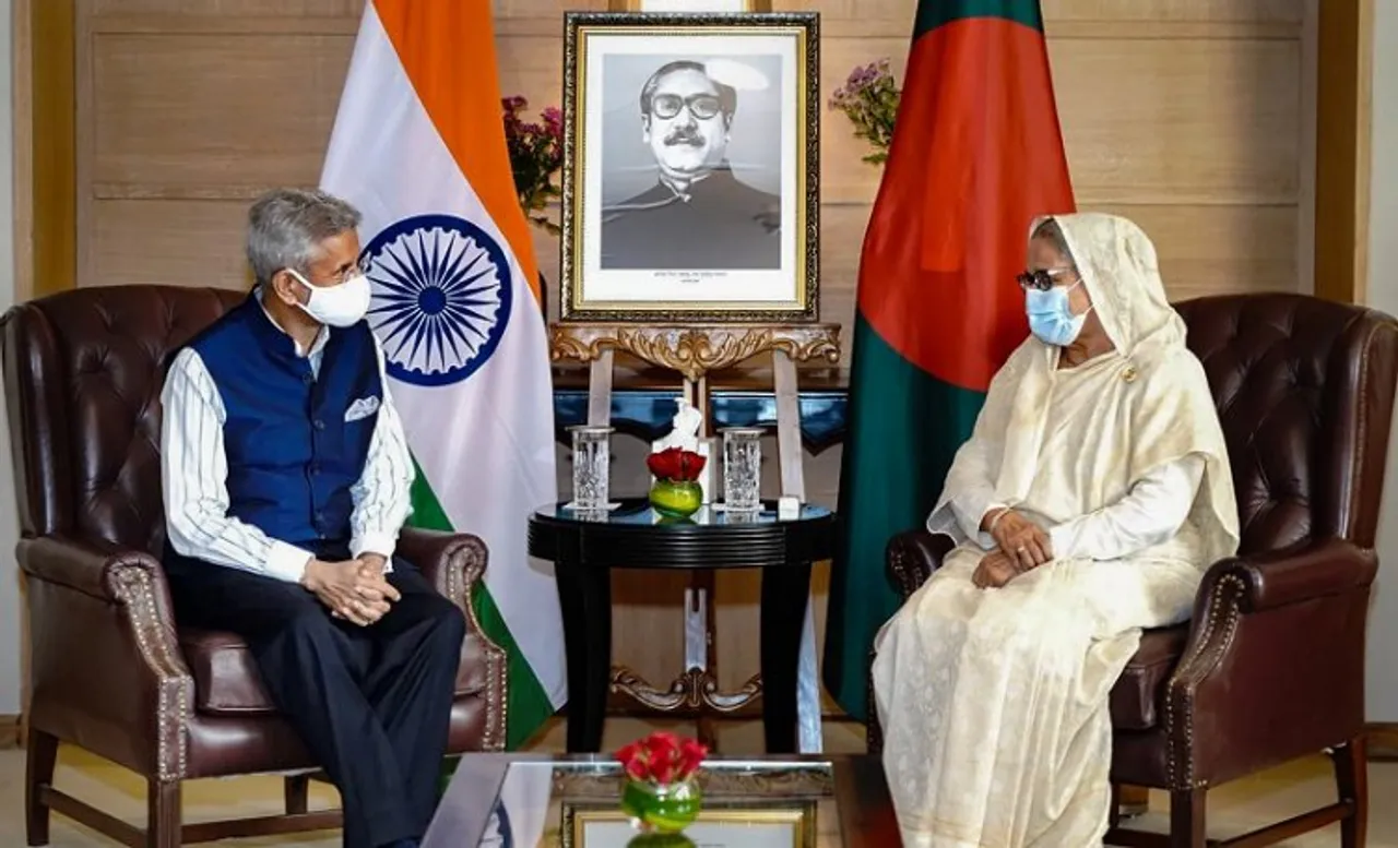 Sheikh Hasina in Delhi