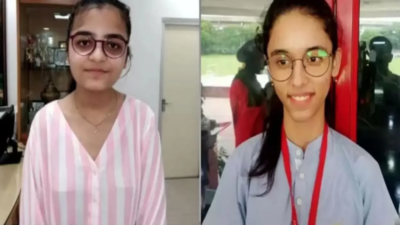 Two UP girls score perfect 500 on CBSE class 12 board result
