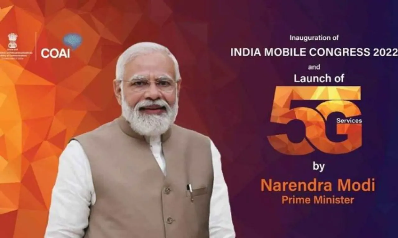 PM Modi to launch 5G services today at India Mobile Congress 2022
