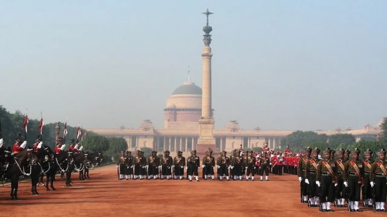 No change of guard ceremony on Saturday due to full dress rehearsal for new President