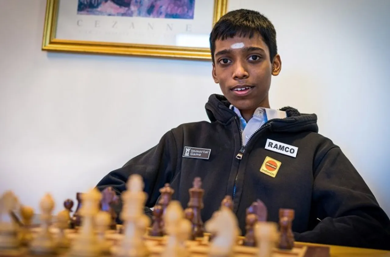 Crypto Cup: Rameshbabu Praggnanandha beats world champion Magnus