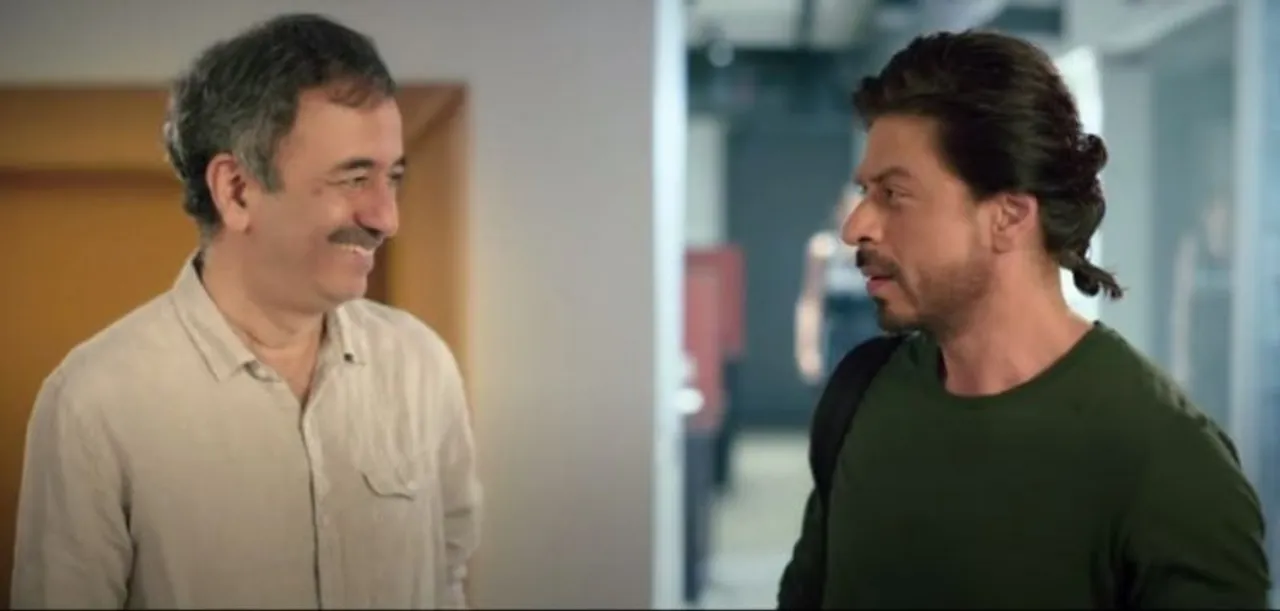 Shah Rukh Khan announcing Rajkumar Hirani's 'Dunki' film