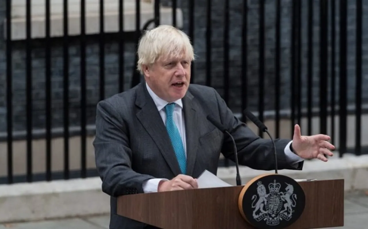 Boris Johnson bids farewell, termed himself ' booster rocket'; expressed confidence in Liz Truss