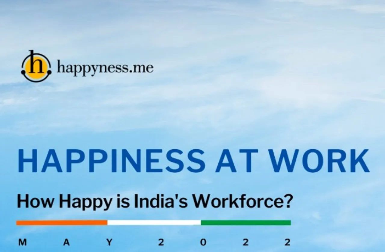Only 41% of the Indian workforce is happy: Happiness.me report