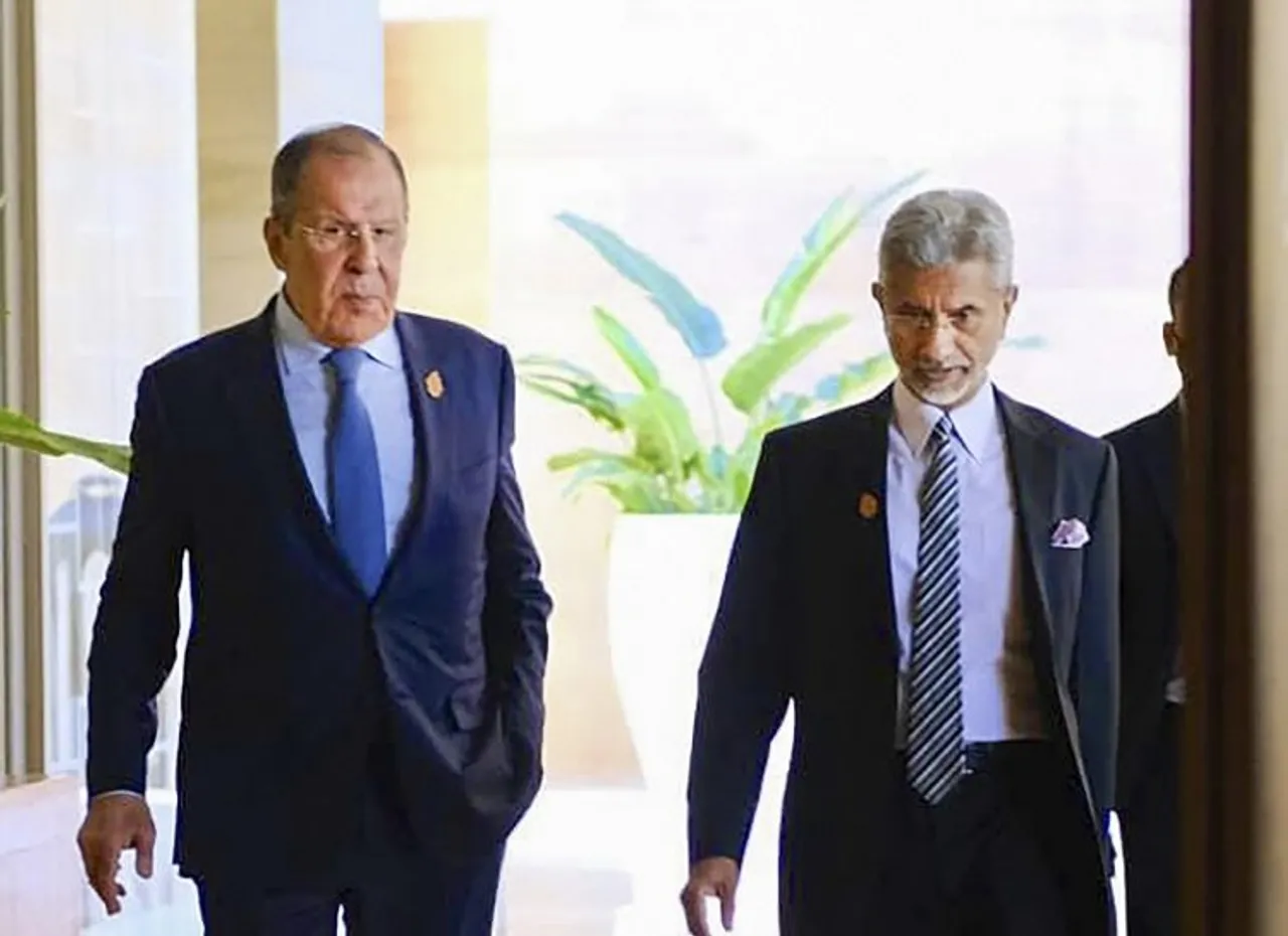 External Affairs Minister S Jaishankar on Friday held talks with his Russian counterpart Sergey Lavrov