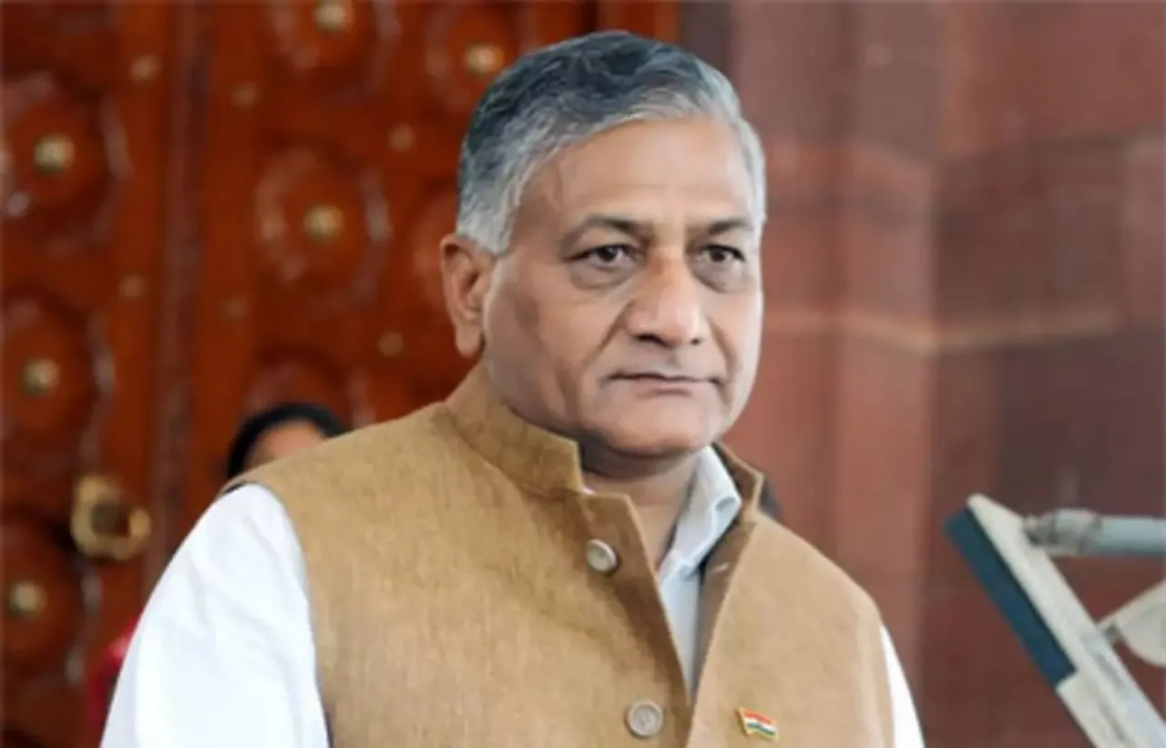Union minister and former Army chief General V K Singh (retd) (File photo)