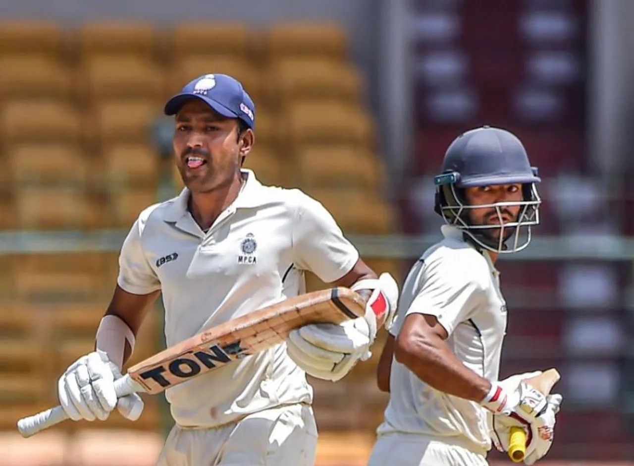 Cricketer batsman duo of Madhya Pradesh Ranji team Shubham Sharma and Yash Dubey