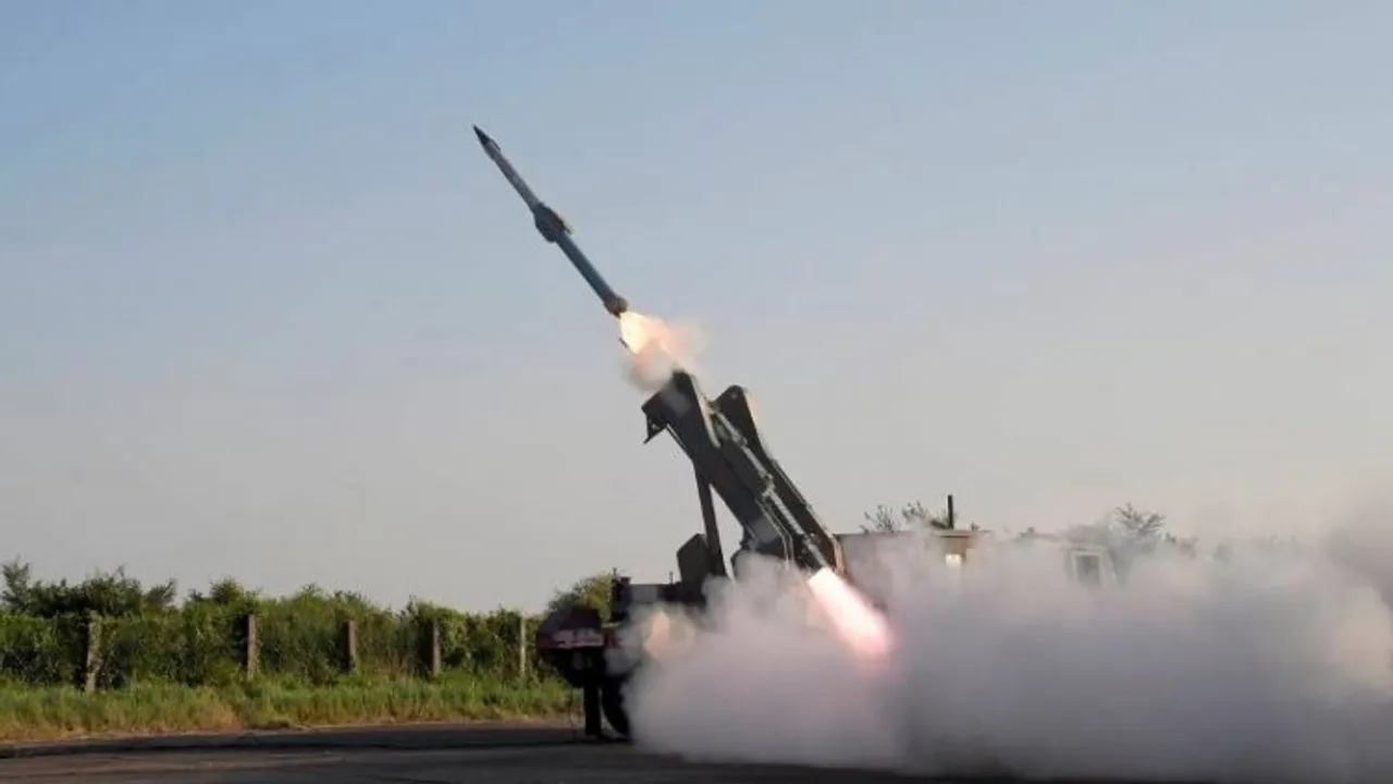 Quick-reaction surface-to-air missile system was successfully tested from the Chandipur integrated test range off the Odisha coast