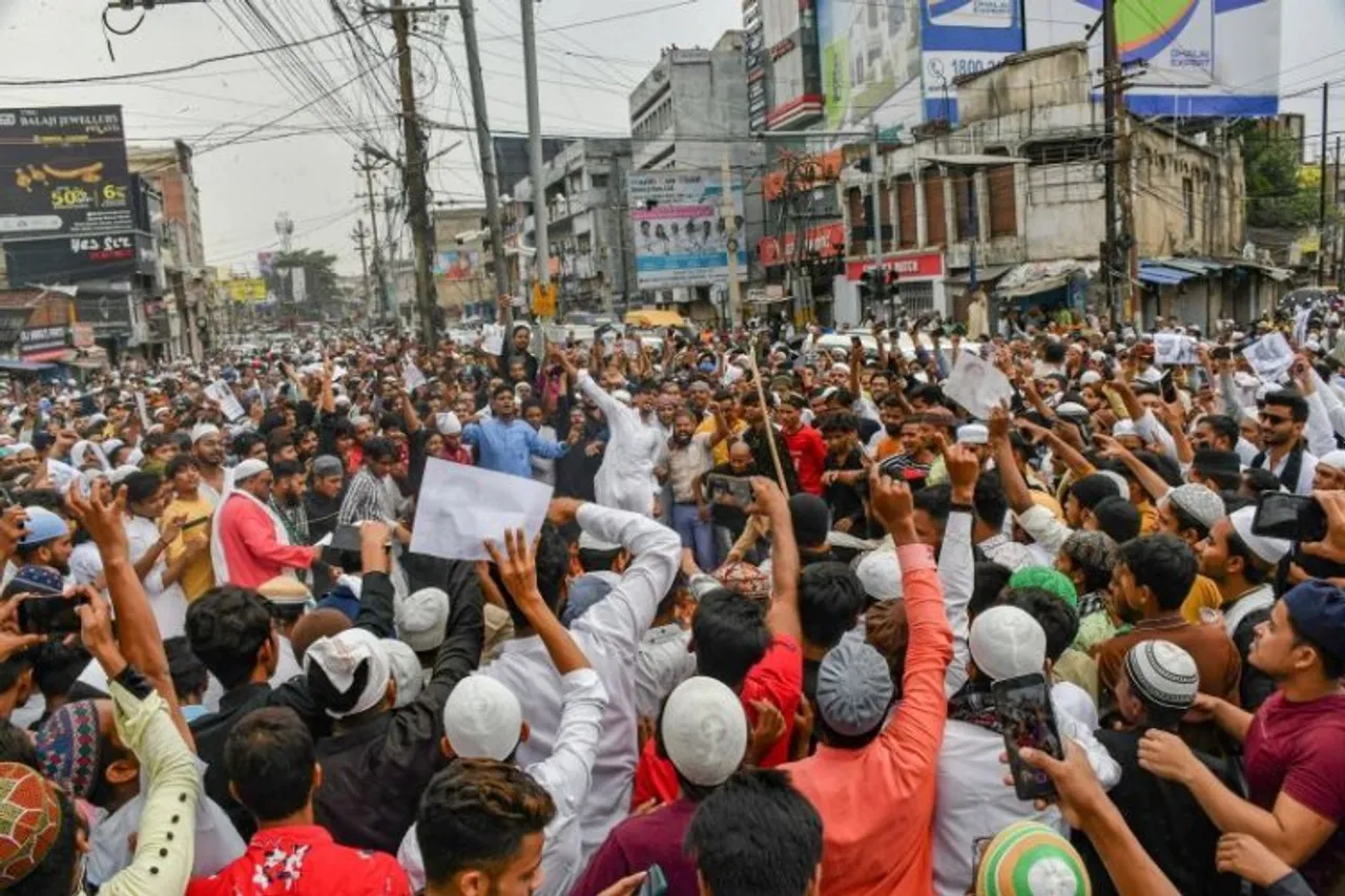 Protest in Ranchi over Prophet row