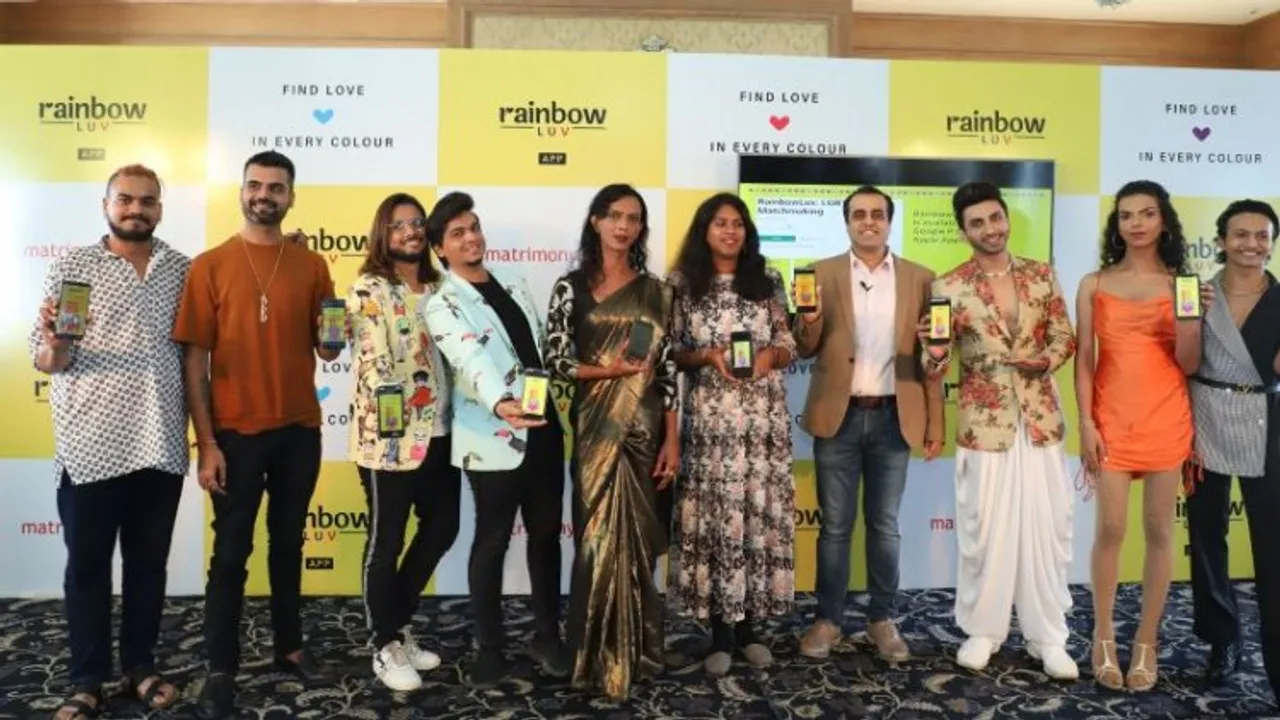 At the launch of RainbowLuv, a matcmaking and relationship app specially desgined for LGBT community with over 45+ gender identities, 122+ orientation tags, and 48+ pronouns included in the app