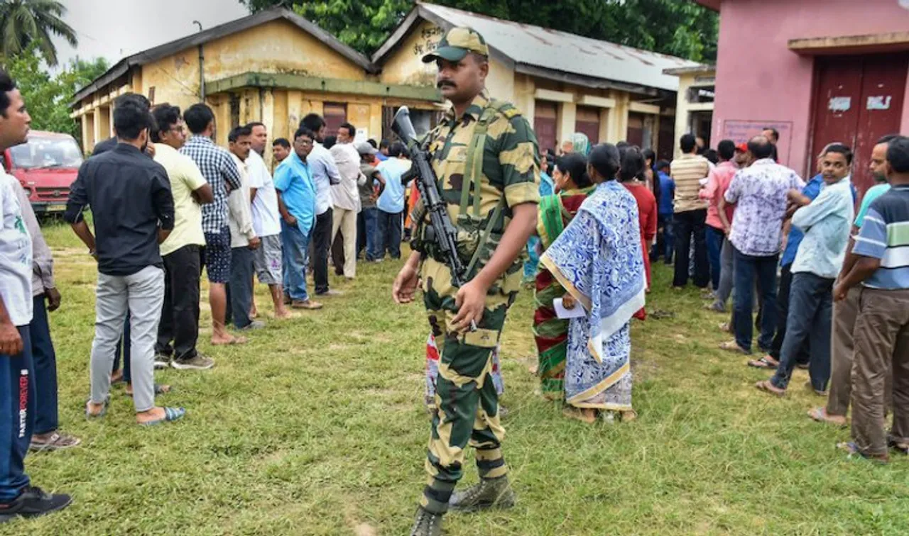 Moderate to brisk turnout in bypolls for 3 LS, 7 assembly seats; cop stabbed in Tripura