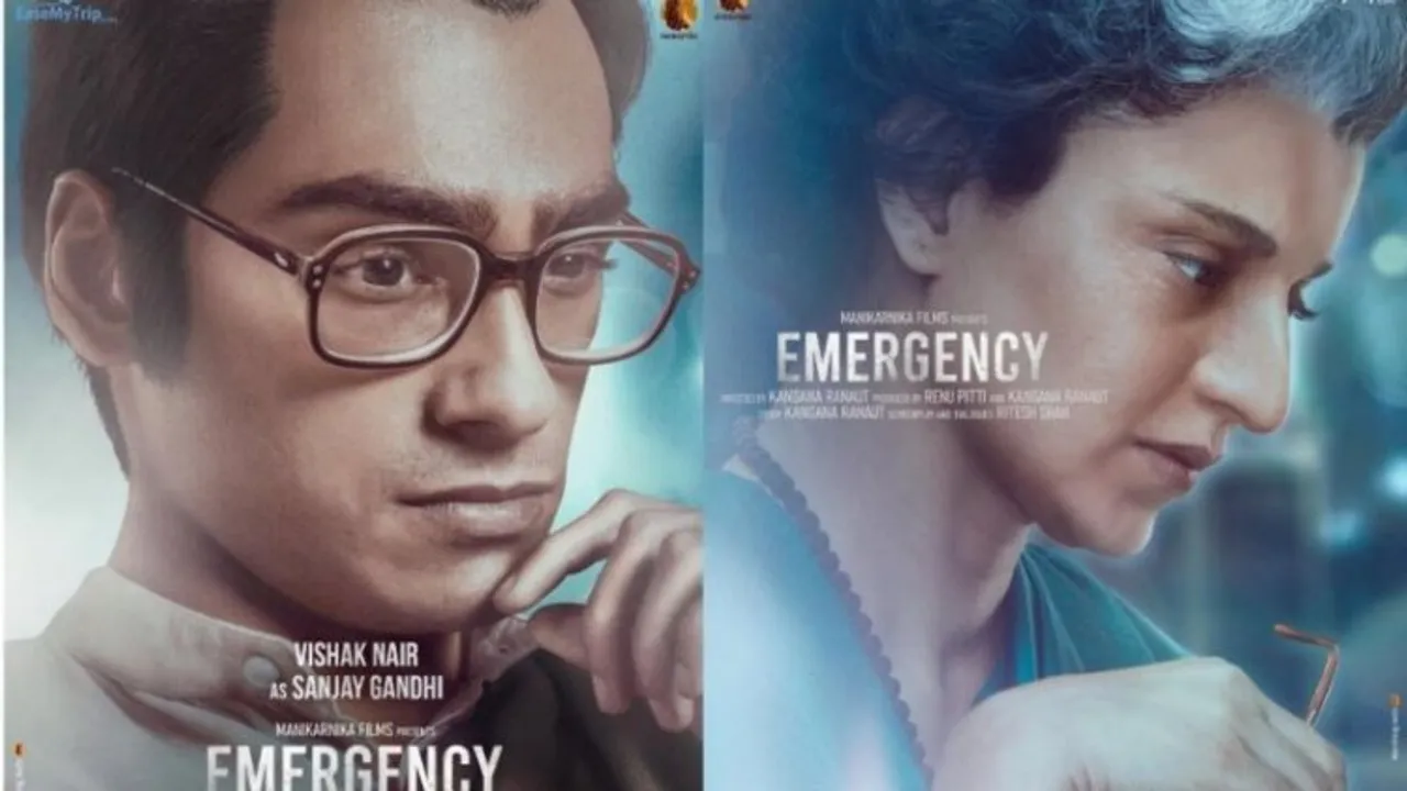 Vishak Nair playing as Sanjay Gandhi in Emergency