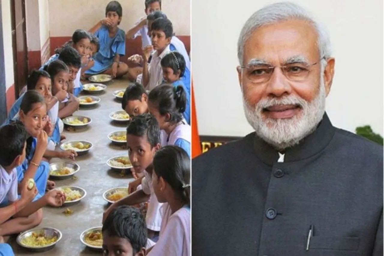 PM Modi in Varanasi, inaugurates Akshaya Patra midday meal kitchen