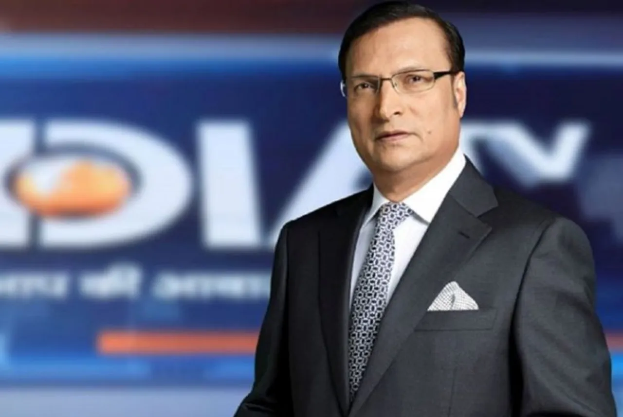 Rajat Sharma (Image courtesy: India TV)