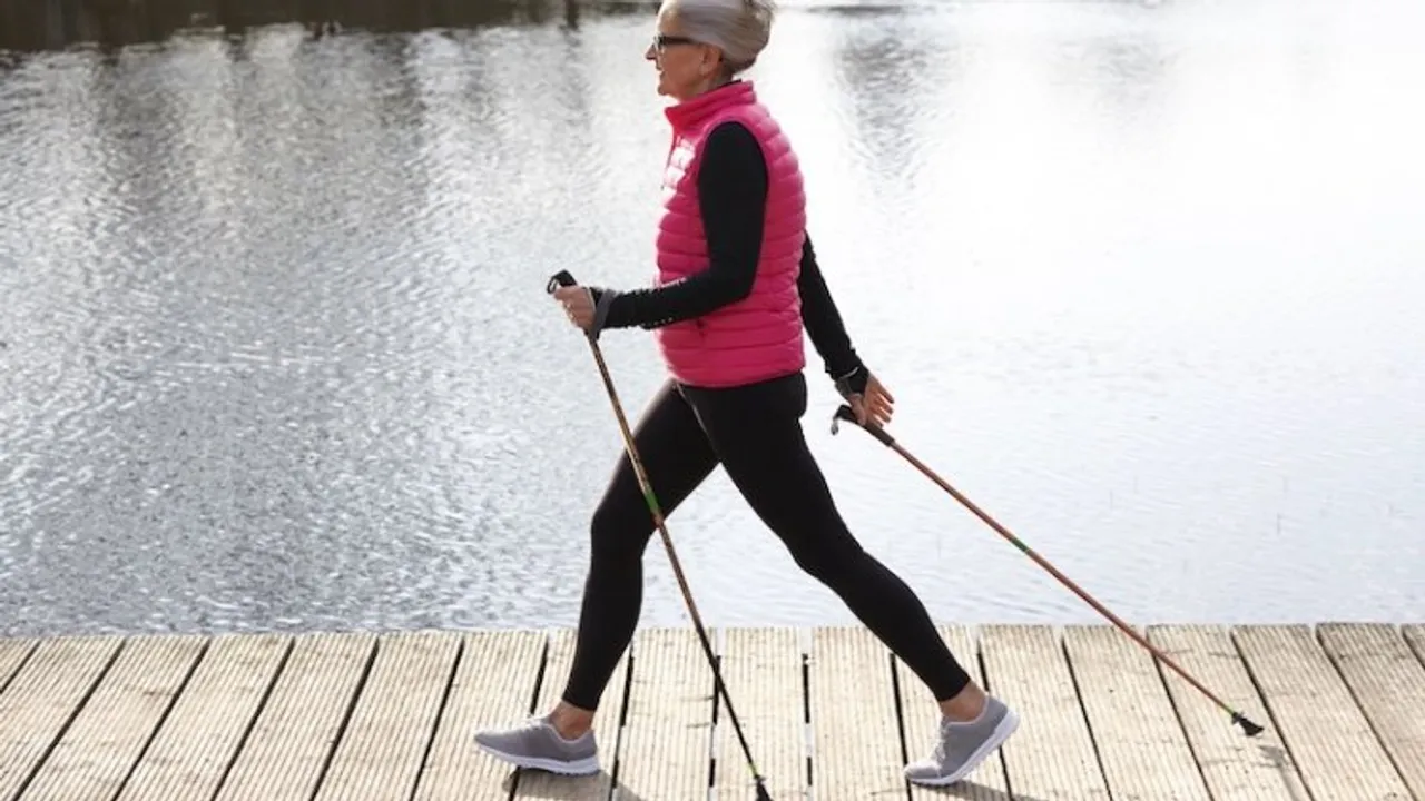 Seven reasons Nordic walking is better for you than the normal kind