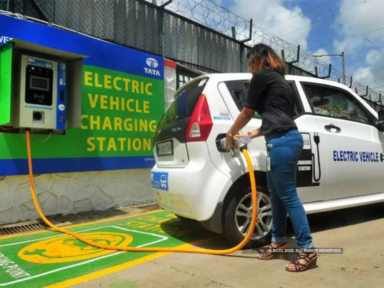 EV charging station