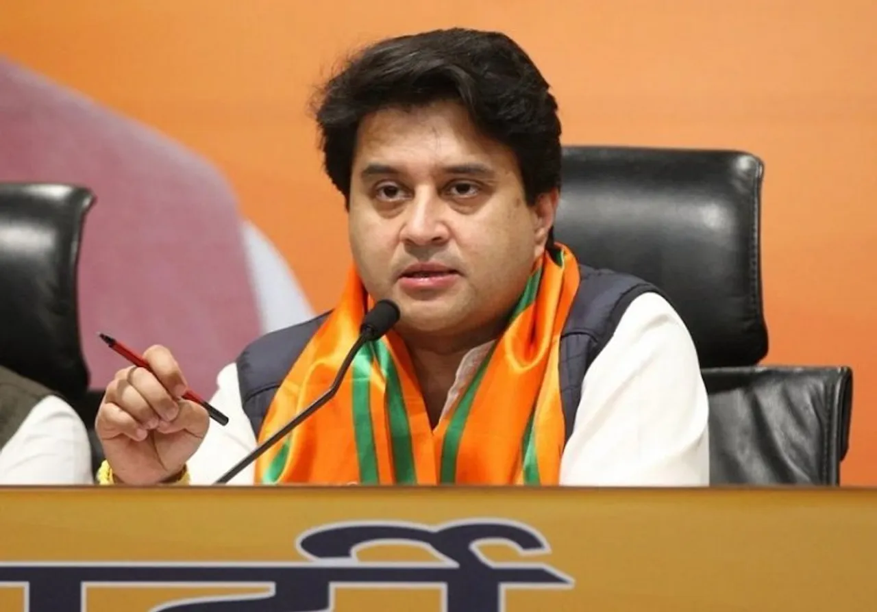  Union Aviation Minister Jyotiraditya Scindia (File photo)