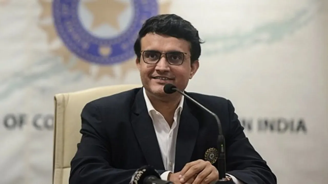 Former Team India skipper and current BCCI President Sourav Ganguly (File photo)