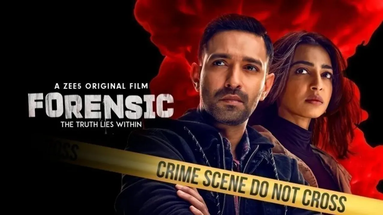 Forensic, Zee5 original film starring Vikrant Massey and Radhika Apte