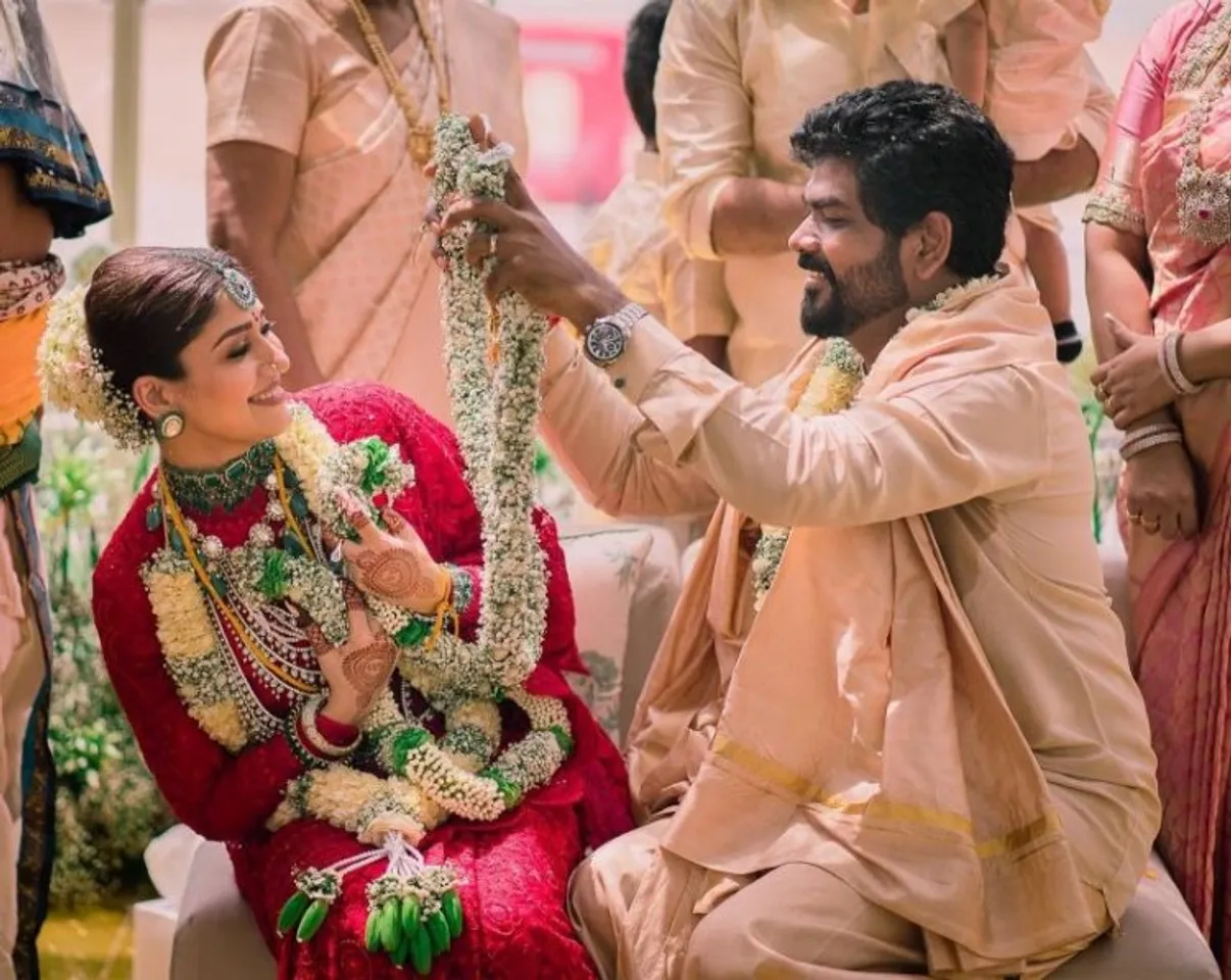 Pictures from the wedding of Vignesh Shivan and Nayantara