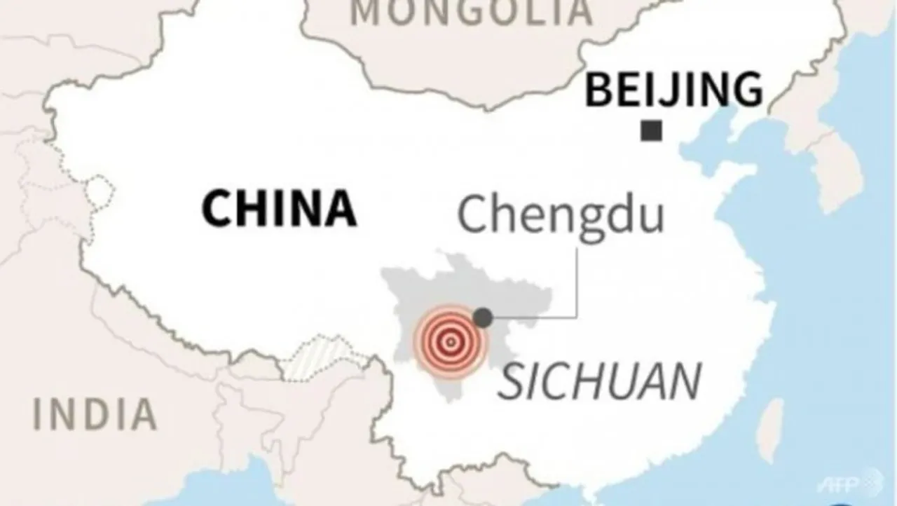 6.8-magnitude quake hits China's Sichuan province