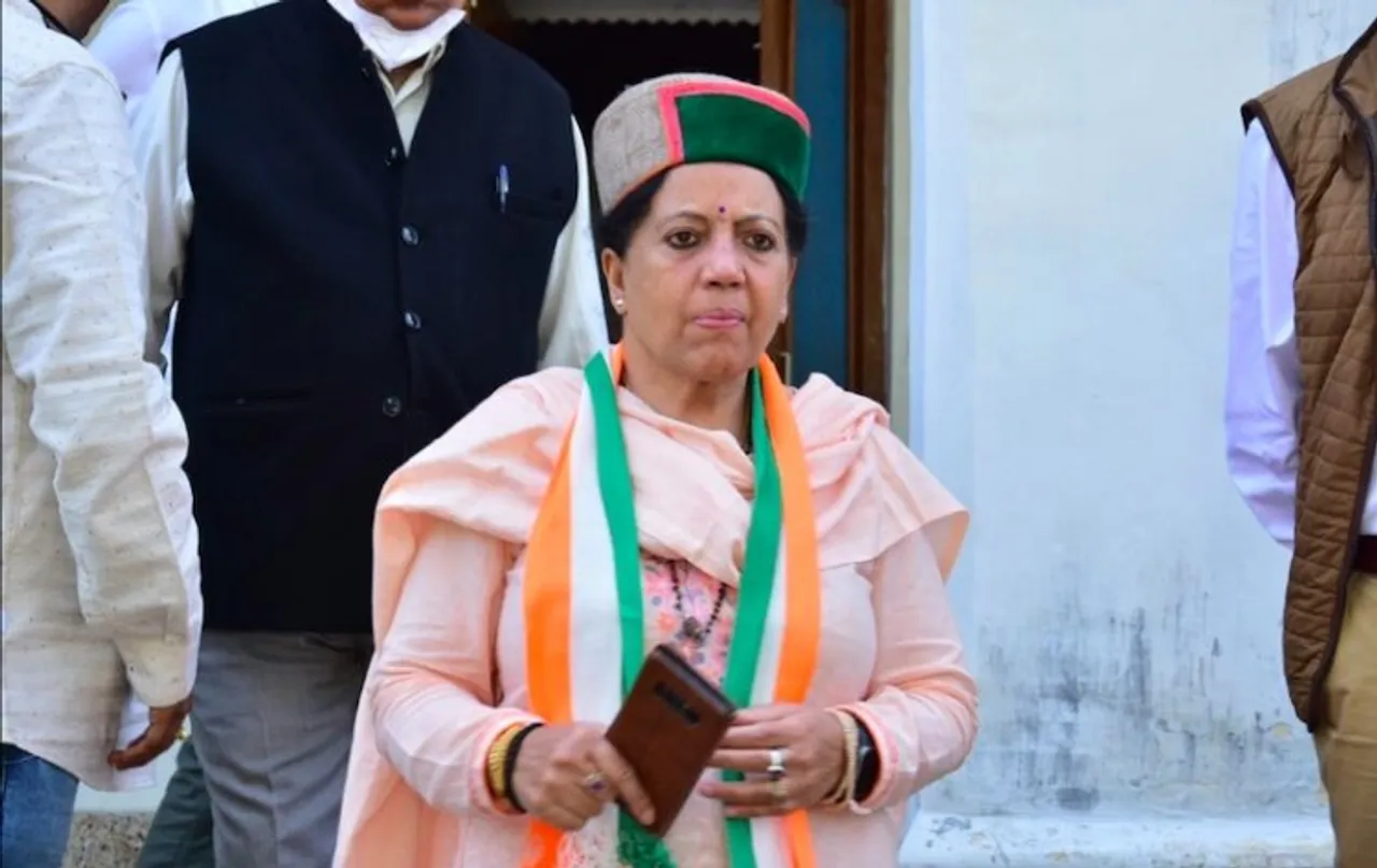 Himachal Congress chief Pratibha Singh (File photo)