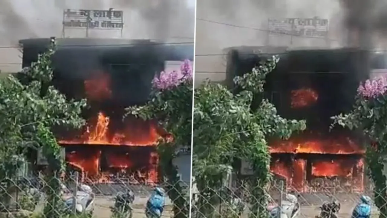 Fire breaks out at New Life Multi-speciality hospital in MP's Jabalpur; 10 people have died so far