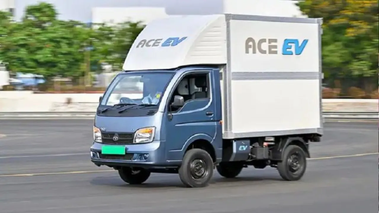  Tata unveils electric version of its popular mini truck Ace
