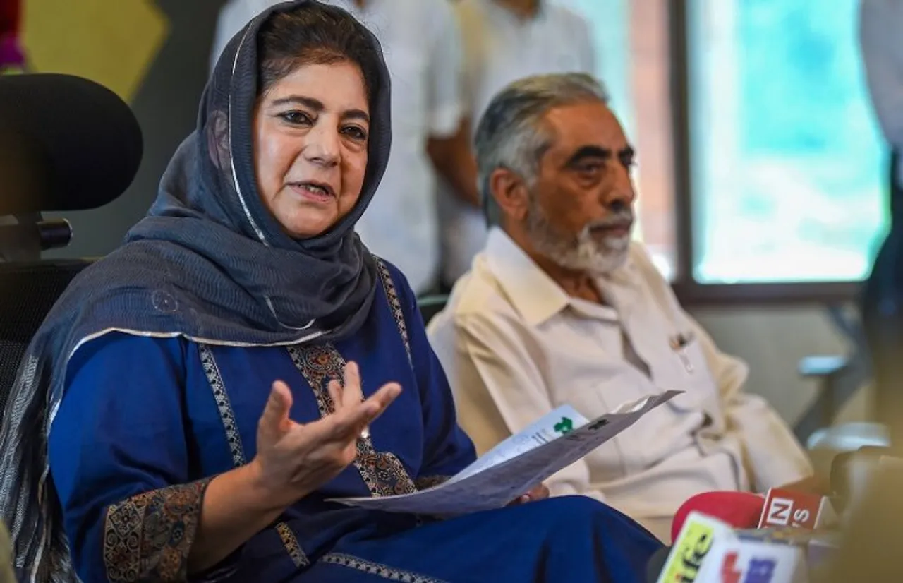 PDP chief Mehbooba Mufti (File photo)