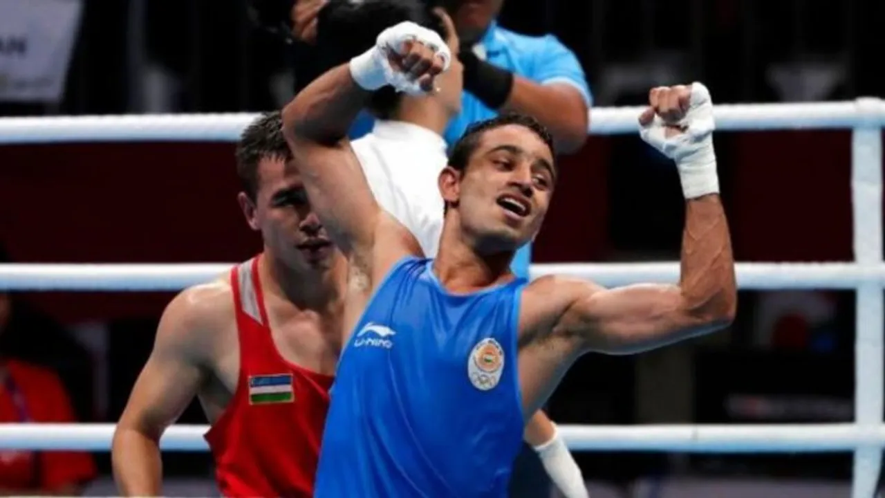 Boxer, Amit Panghal ( file photo)