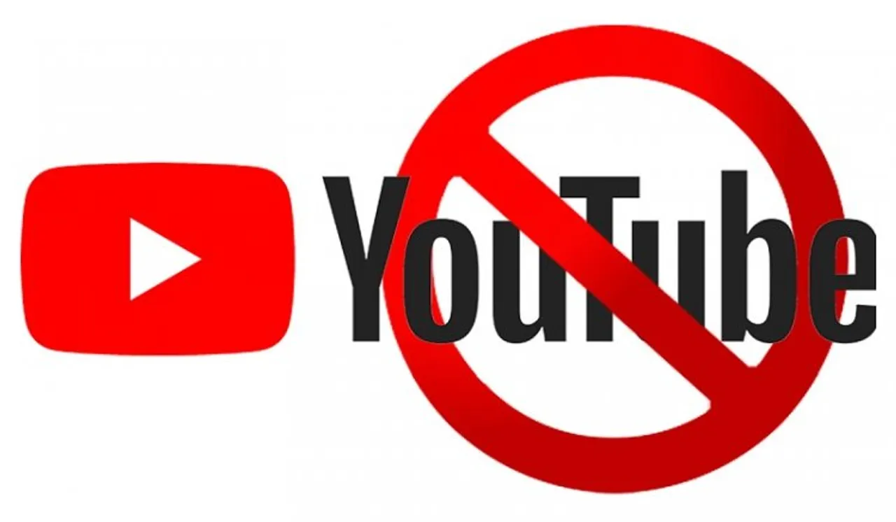 What disinformation led to blocking of 102 YouTube channels in 9 months