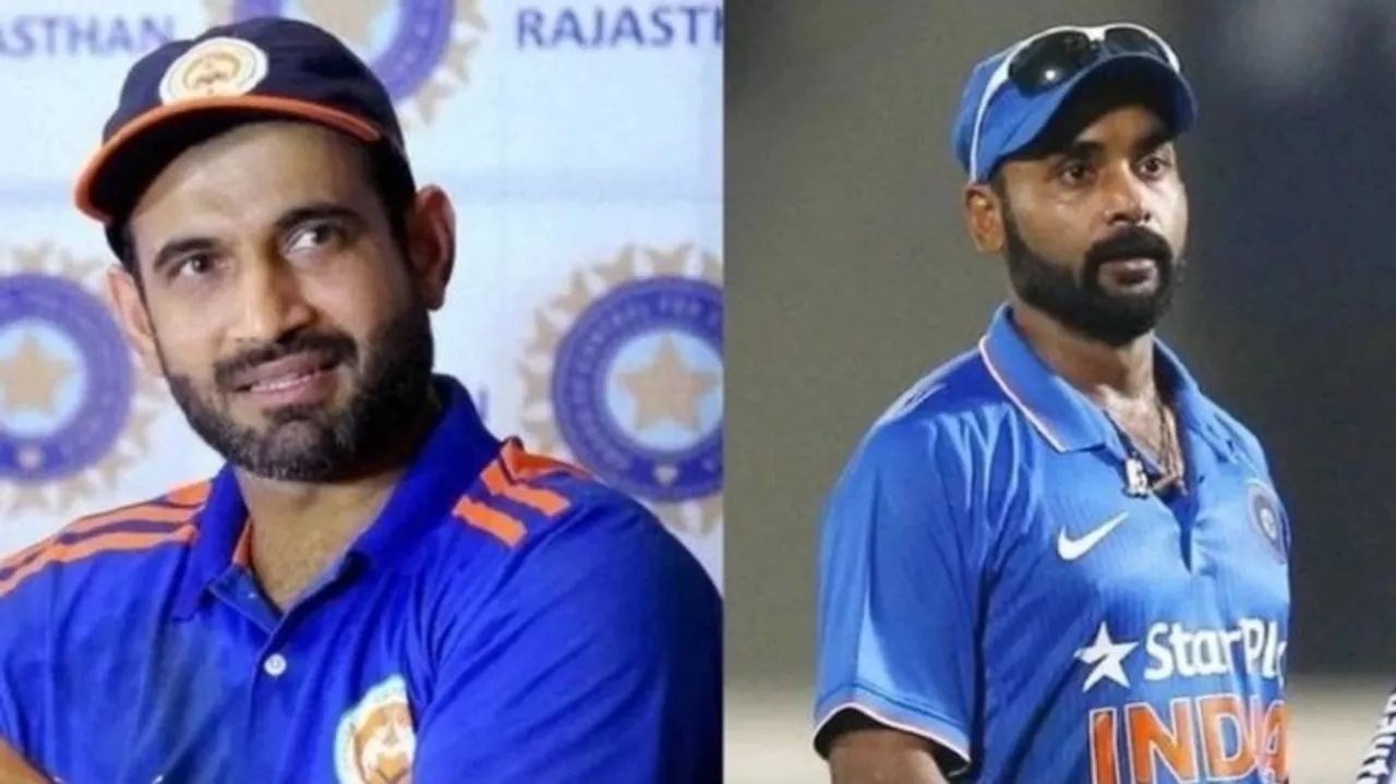 Irfan Pathan and Amit Mishra