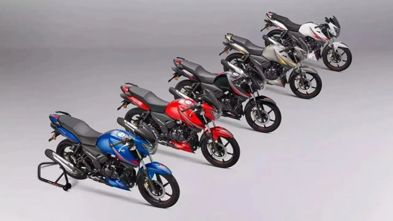 TVS Motor unveils upgraded variants of Apache RTR 160 & 180 cc motorcycles