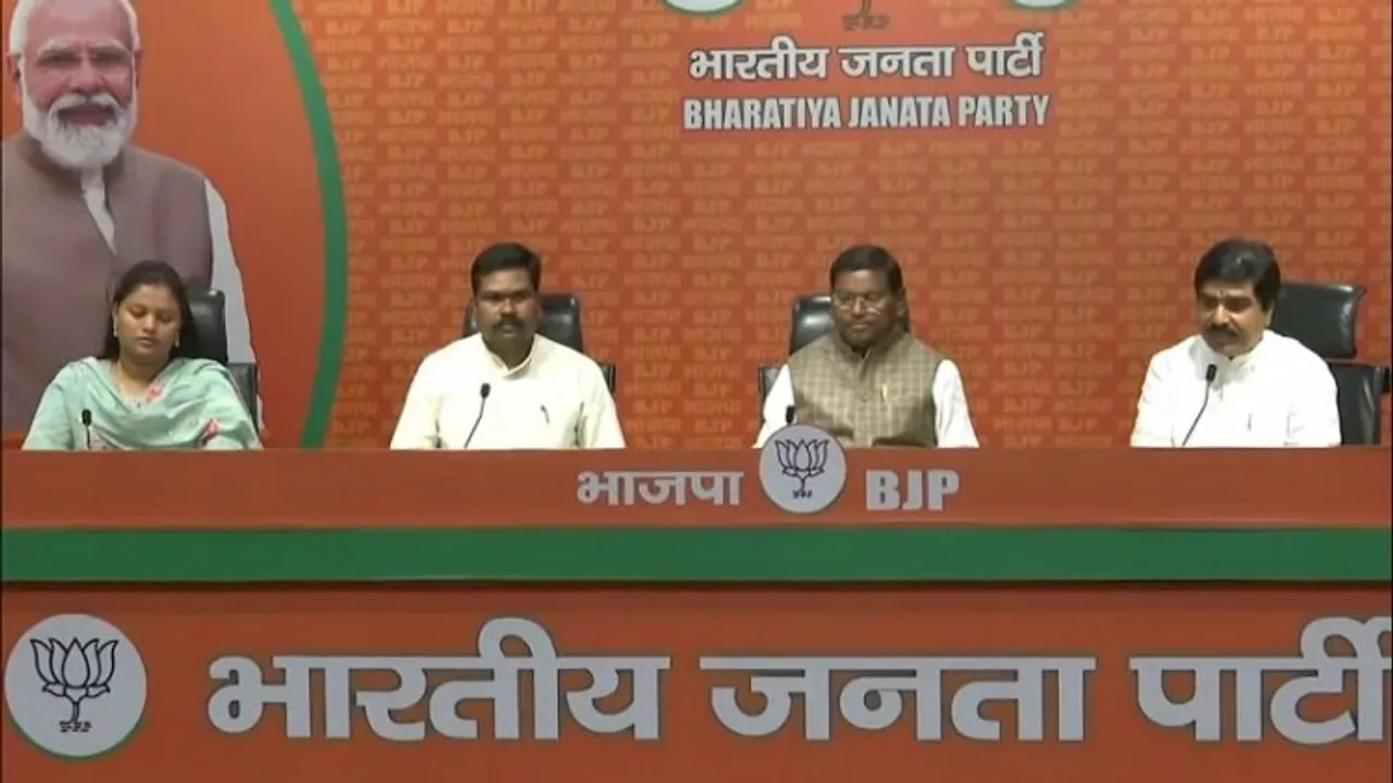 BJP St Morcha press conference