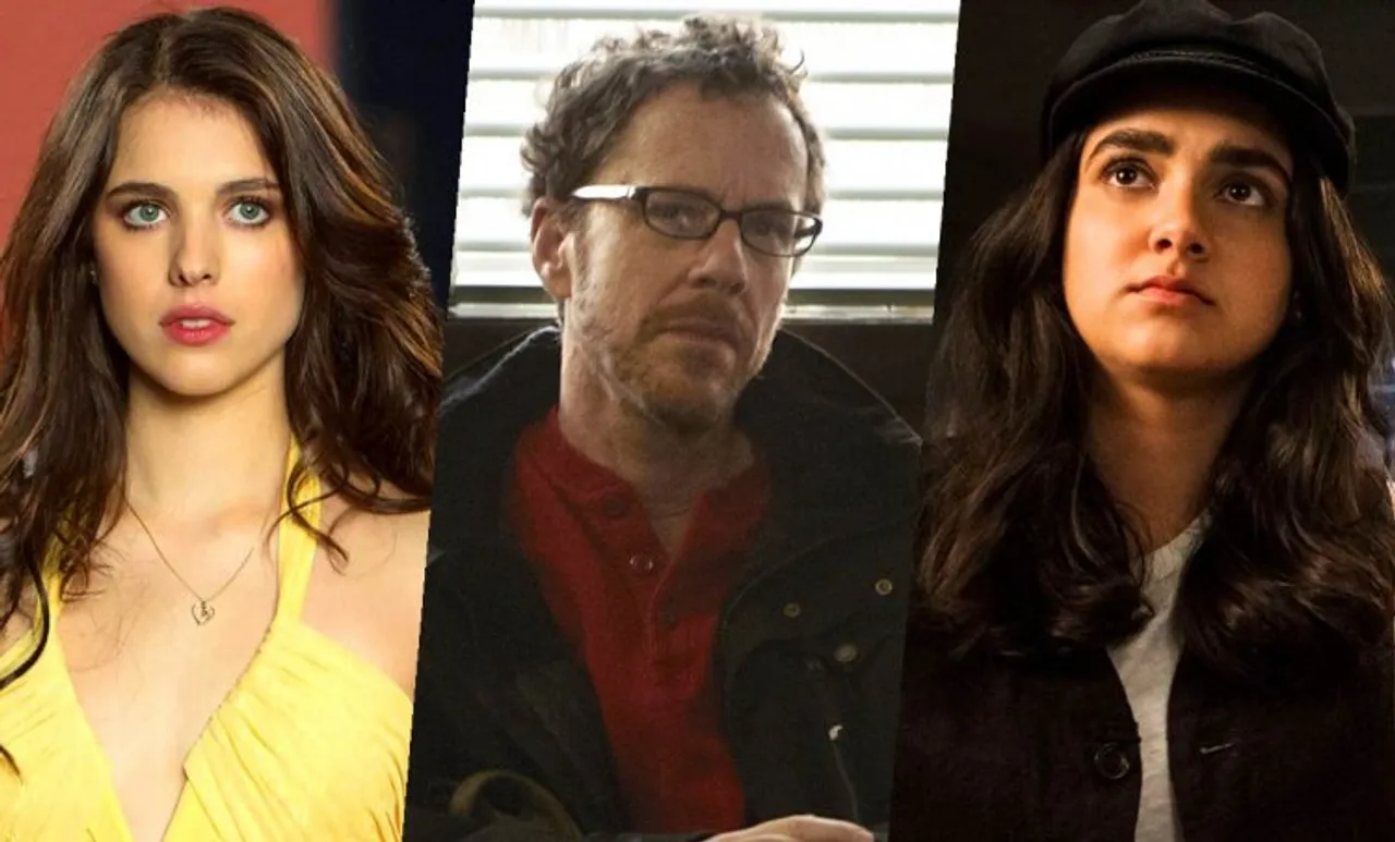 (left to right) Margaret Qualley, Ethan Coen and Geraldine Viswanathan