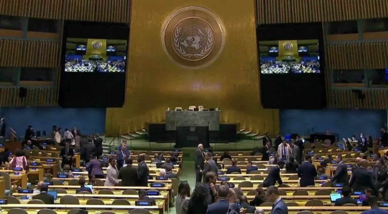 India votes to reject Russia's demand for secret ballot on draft resolution on Ukraine at UNGA