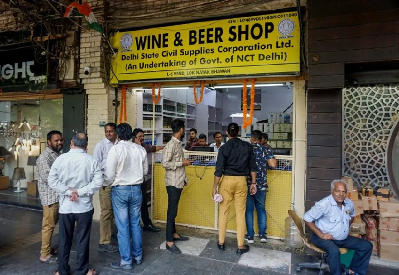 Govt-run liquor shops open but with empty shelves as old excise policy returns