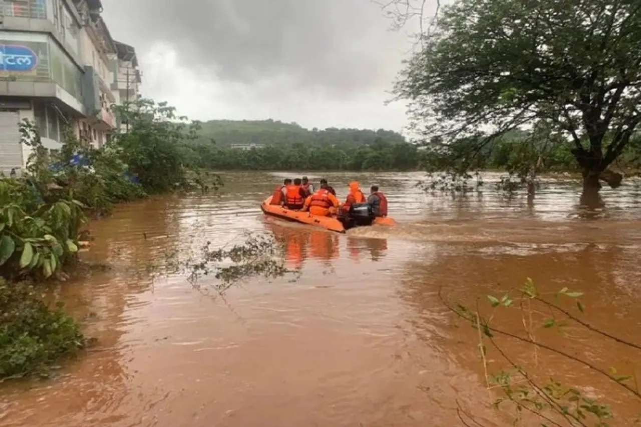 Heavy Rains in Maharashtra has caused flooding