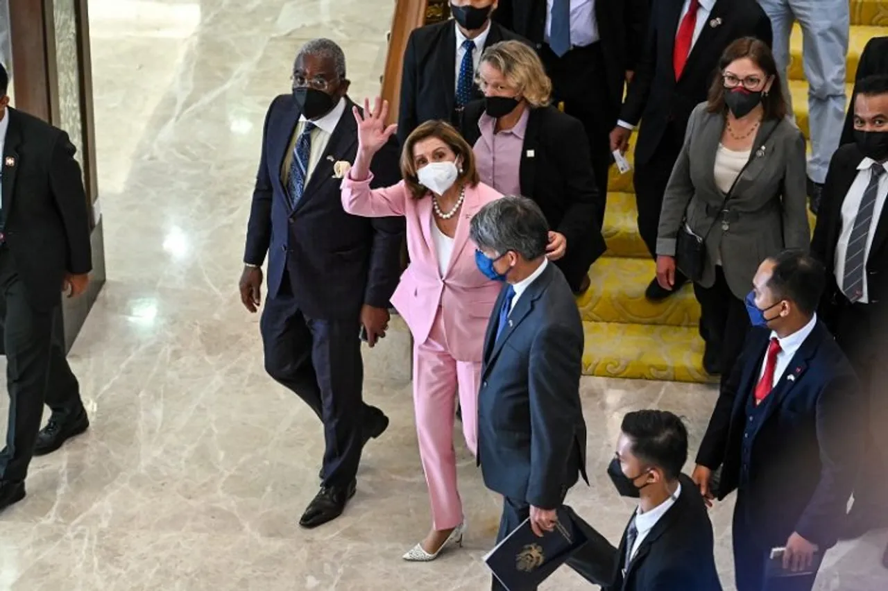 US House Speaker Nancy Pelosi left Malaysia