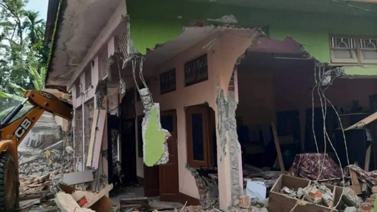 Baidullah Khan's house demolished