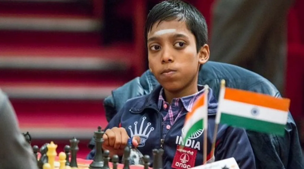 Indian Grandmaster R Praggnanandhaa (File photo)