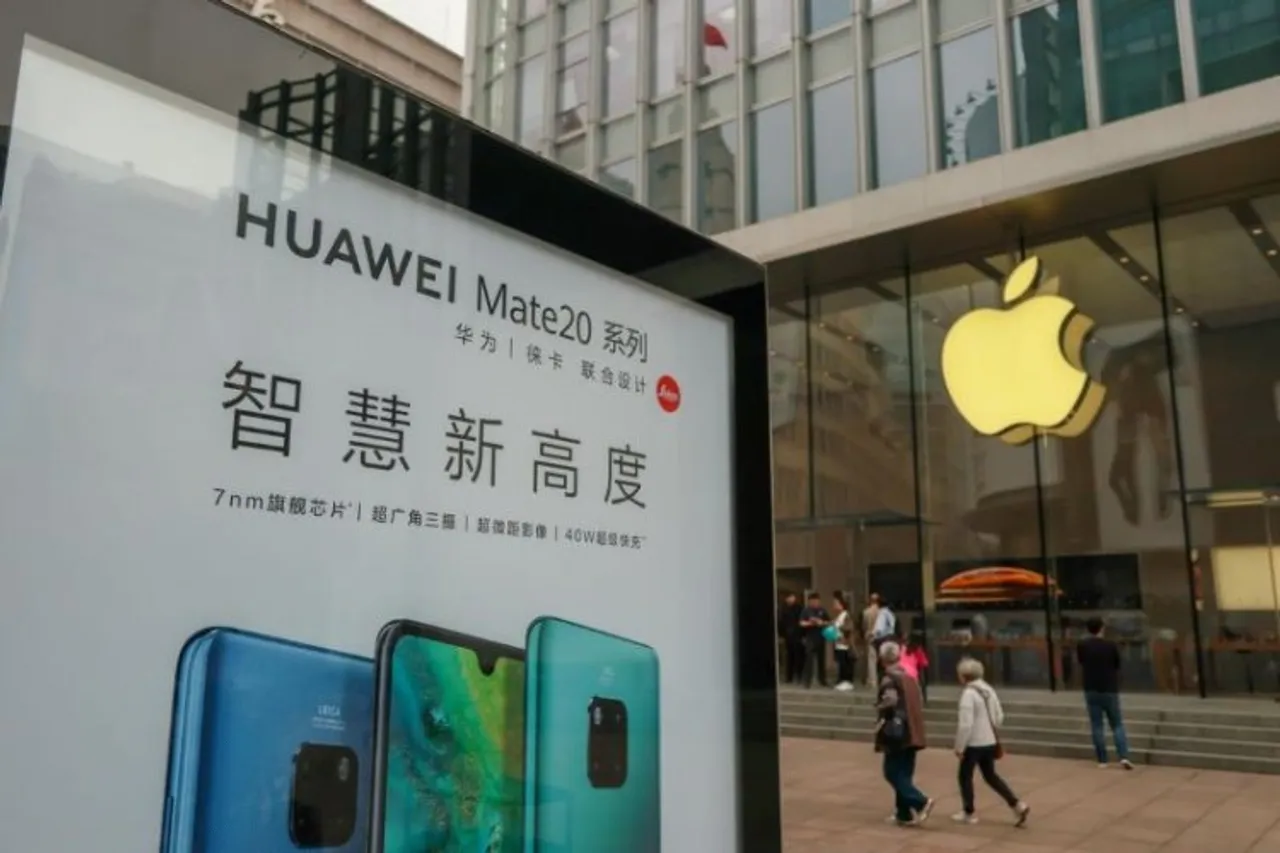 iPhone sales in China edge past crisis-hit Huawei