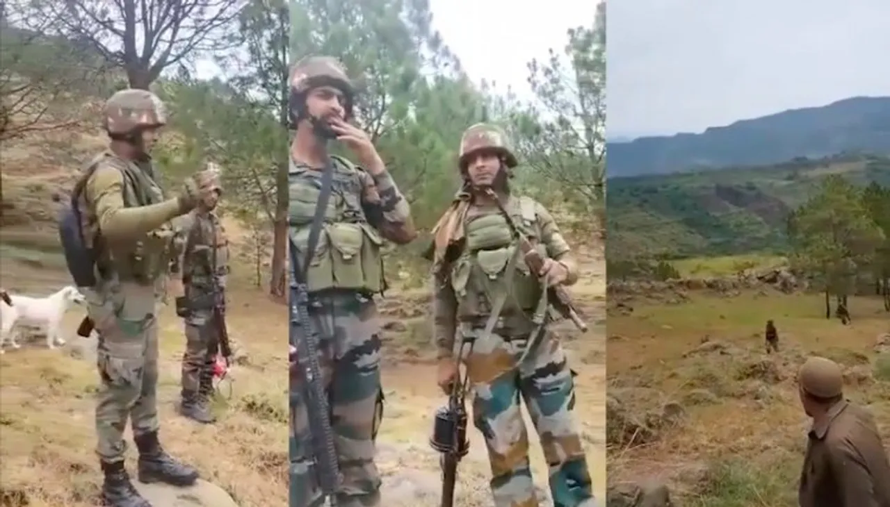 Indian soldiers slip into Pakistan side of LOC